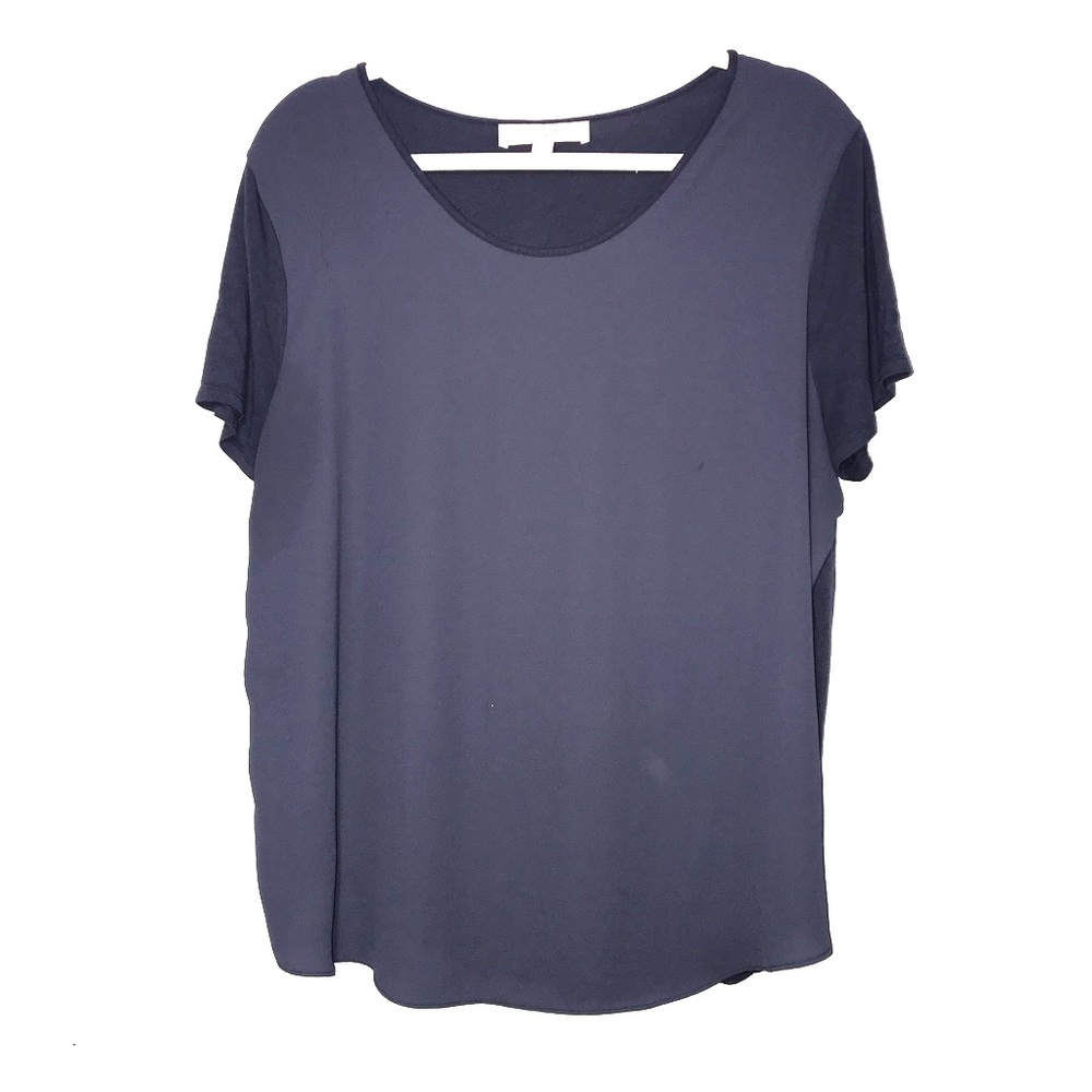 LOFT Navy Blue Blouse